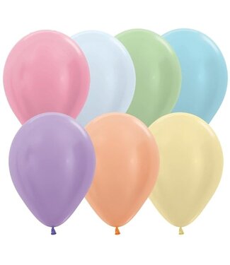 Sempertex Pearl Assortment 5in Latex Balloons - 50ct