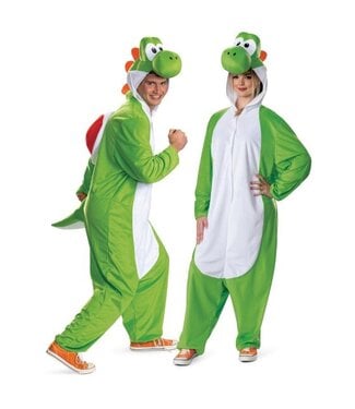 DISGUISE Yoshi Hooded Jumpsuit Adult