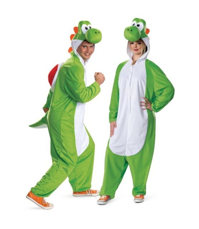 DISGUISE Yoshi Hooded Jumpsuit Adult