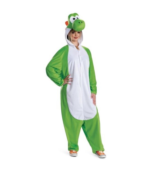 DISGUISE Yoshi Hooded Jumpsuit Adult