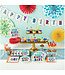 Creative Converting TABLECOVER BIRTHDAY BURST