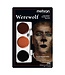 MEHRON Tri-Color Makeup Palette Skeleton