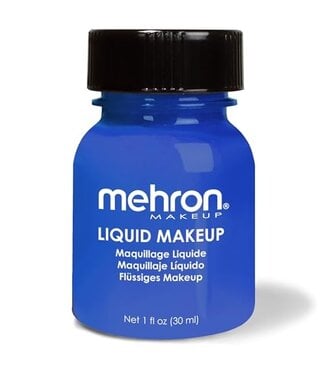 MEHRON Liquid Makeup Body & Hair - 1 oz - Blue