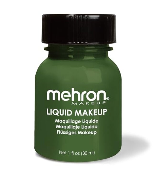 MEHRON Liquid Makeup Body & Hair - 1 oz - Green