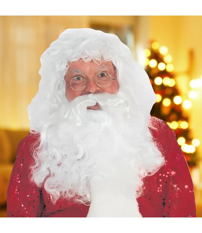 Forum Novelties PROF SANTA WIG&BEARD