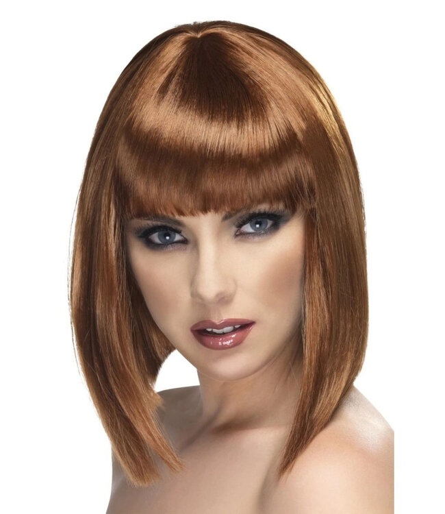 SMIFFY'S Glam Wig, Brown