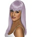 SMIFFY'S Glamourama Wig, Lilac