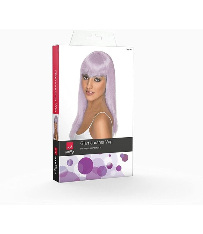 SMIFFY'S Glamourama Wig, Lilac