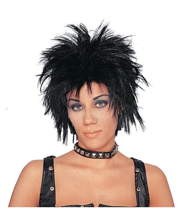 FRANCO UNISEX ROCKER WIG BLACK