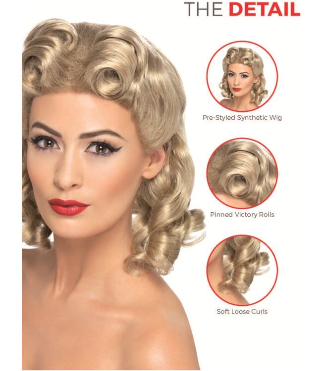 SMIFFY'S 40'S SWEETHEART WIG
