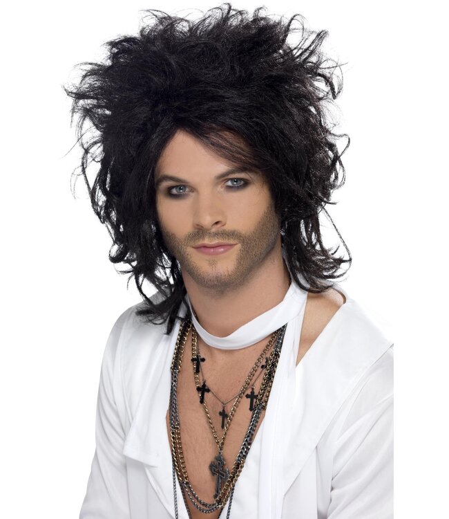 SMIFFY'S Sex God Wig, Black