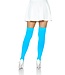 LEG AVENUE THIGH HIGHS NEON BLUE
