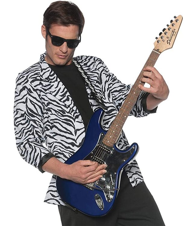 UNDERWRAPS 80's Zebra Blazer