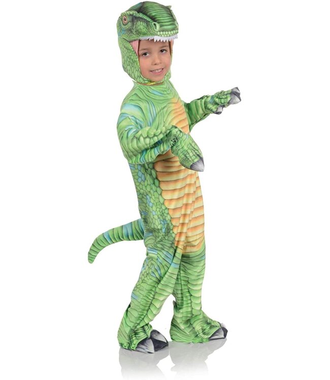 UNDERWRAPS Green T-Rex Printed Animal