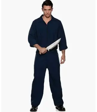 UNDERWRAPS Horror Jumpsuit Blue - Adult