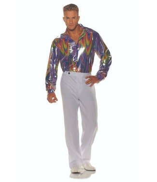 UNDERWRAPS Disco Shirt Purple Swirl