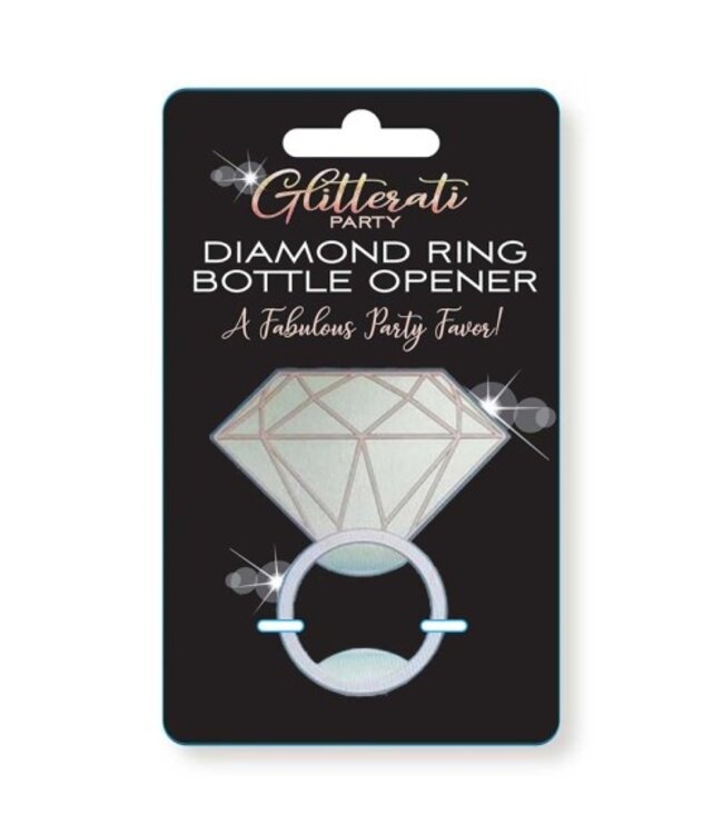 GLITTERATI DIAMOND RING BOTTLE OPENER