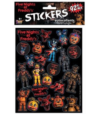 Forum Novelties Five Nights at Freddy's Sticker Sheet