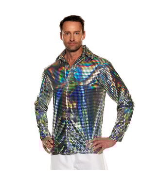 UNDERWRAPS Hologram Disco Shirt