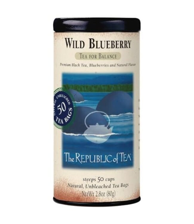 THE REPUBLIC OF TEA REPUBLIC OF TEA WILD BLUEBERRY