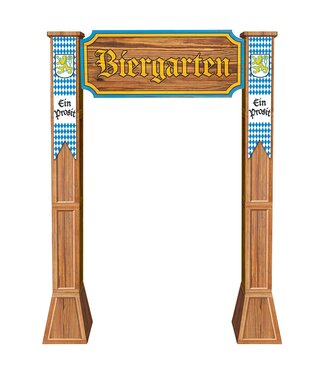BEISTLE 3-D BIERGARTEN ARCHWAY PROP