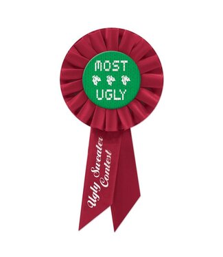 BEISTLE ROSETTE UGLY SWEATER