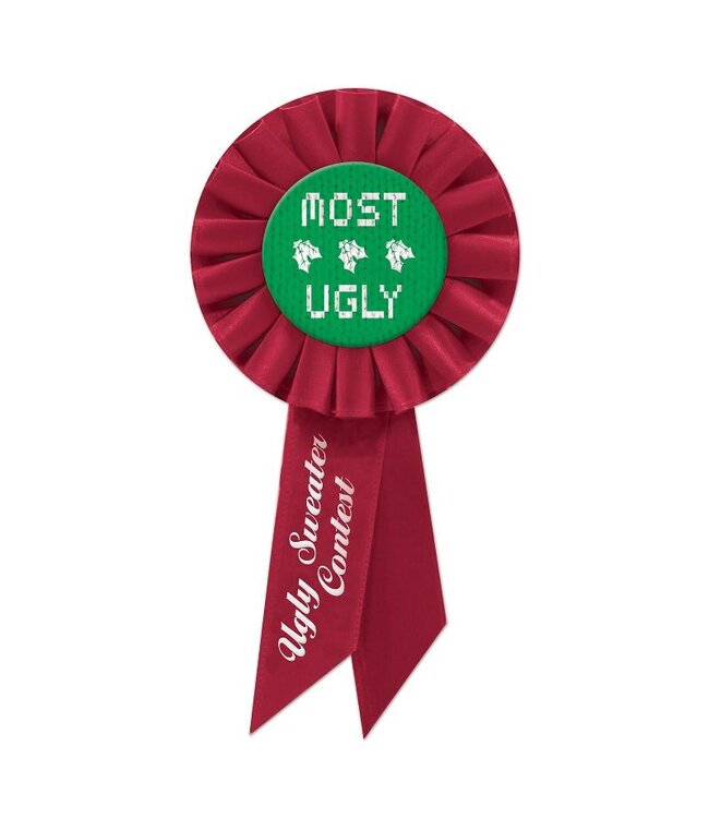 BEISTLE ROSETTE UGLY SWEATER