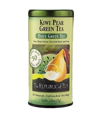 THE REPUBLIC OF TEA Kiwi Pear Green Tea Bags - 50ct