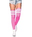 LEG AVENUE ATHLETE THIGH-HIGH NEON PINK