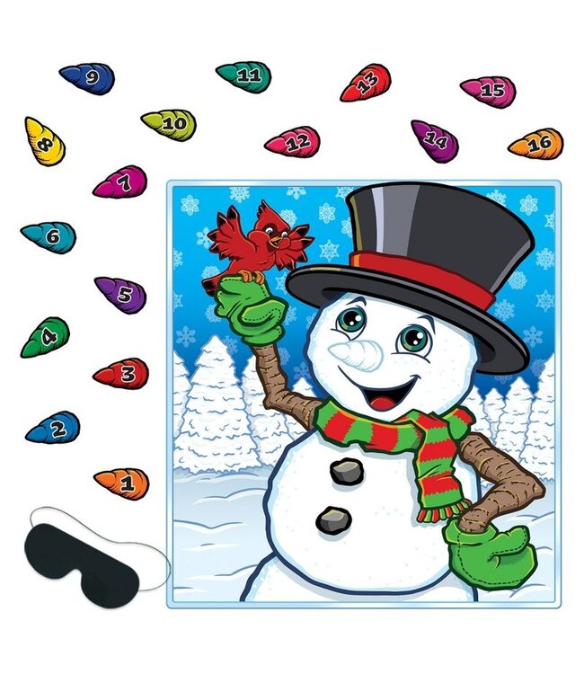 BEISTLE PIN THE NOSE ON THE SNOWMAN