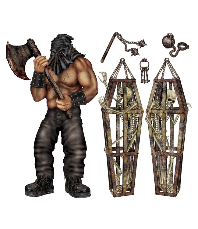 BEISTLE EXECUTIONER & SKELETON PROPS