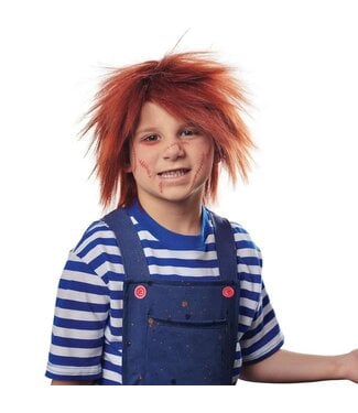 FRANCO EVIL DOLL WIG RED CHILD