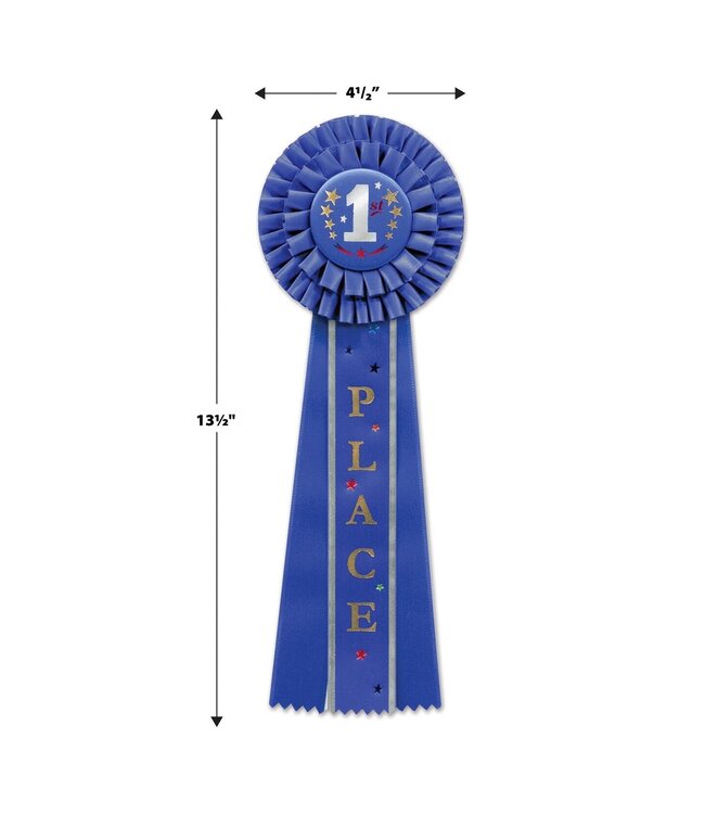 BEISTLE DLX ROSETTE 1ST PLACE