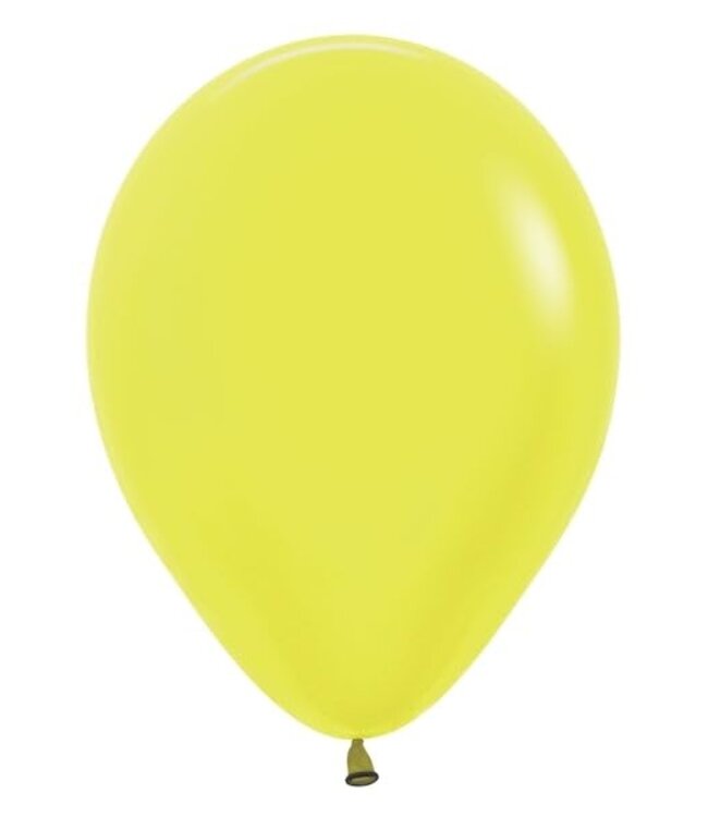 Sempertex 11" NEON YELLOW 25 count