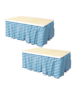 BEISTLE OKTOBERFEST TABLE SKIRTING