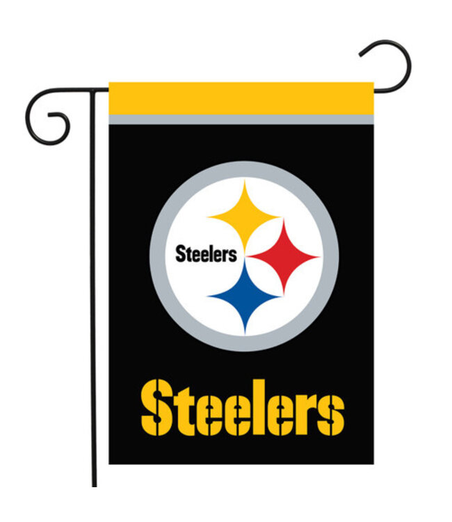 BRIARWOOD LANE GARDEN FLAG PITTSBURGH STEELERS