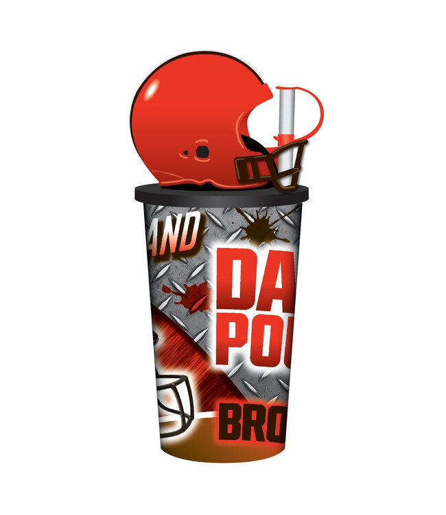 MOJO LICENSING CLEVELAND BROWNS HELMET CUP