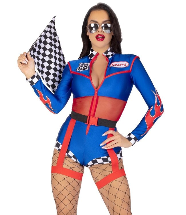 LEG AVENUE Cherry Bomb Racer