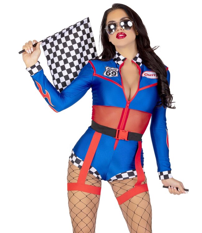 LEG AVENUE Cherry Bomb Racer