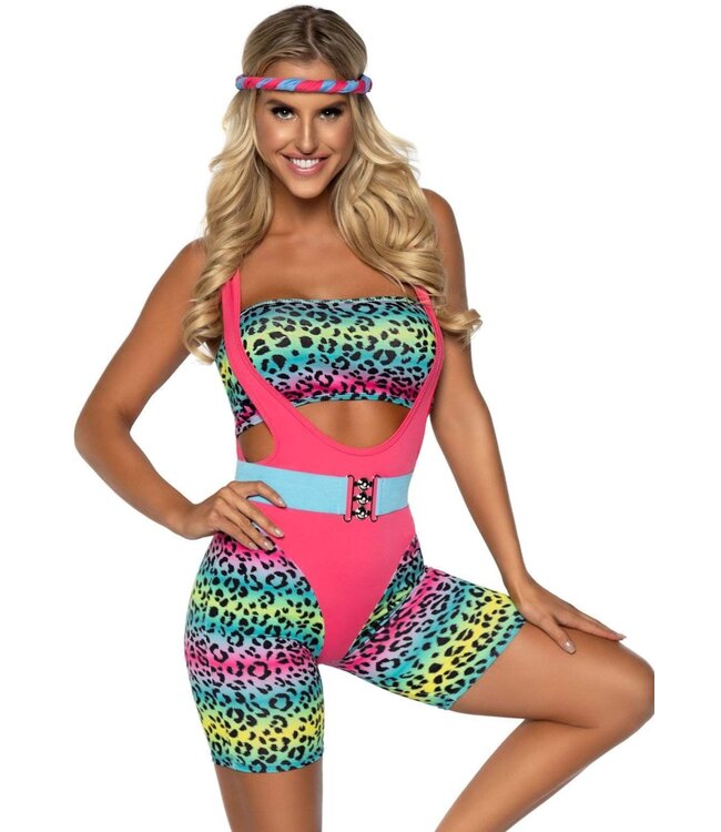 LEG AVENUE Cardio Cutie 80's Costume