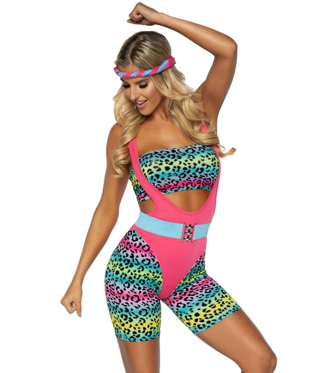LEG AVENUE Cardio Cutie 80's Costume
