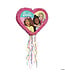 UNIQUE INDUSTRIES INC 20" x 16" Pink Barbie™ & Friends Heart-Shaped Pull-String Piñata