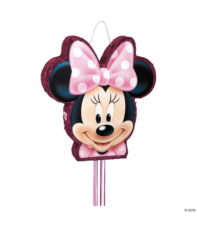 UNIQUE INDUSTRIES INC Minnie Mouse Pull-String Piñata