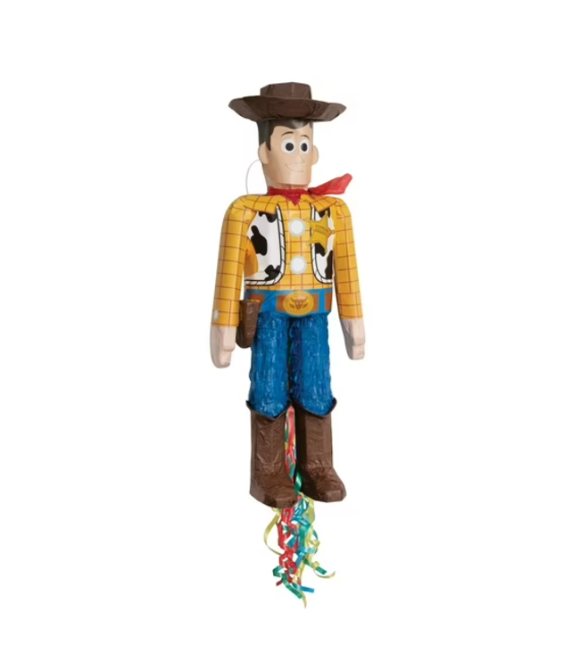 UNIQUE INDUSTRIES INC Toy Story, Woody, 3D Pull-String Pinata