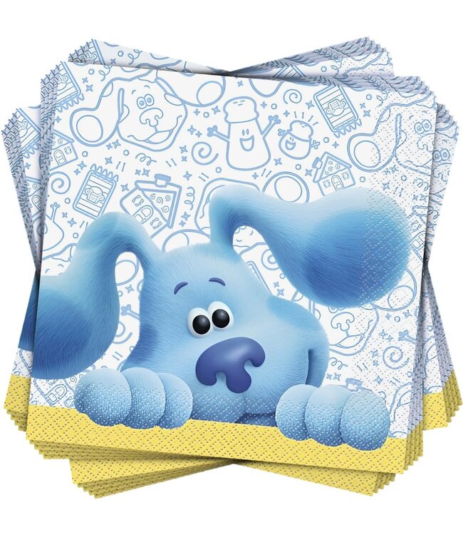 UNIQUE INDUSTRIES INC Blues Clues Luncheon Napkins - 16 Count
