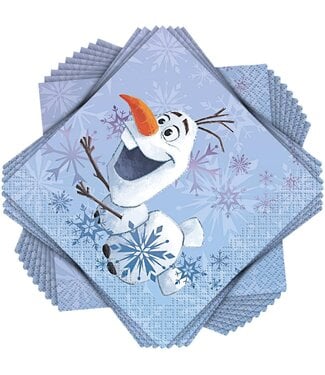 UNIQUE INDUSTRIES INC Frozen 2 Beverage Napkins - 16 Count