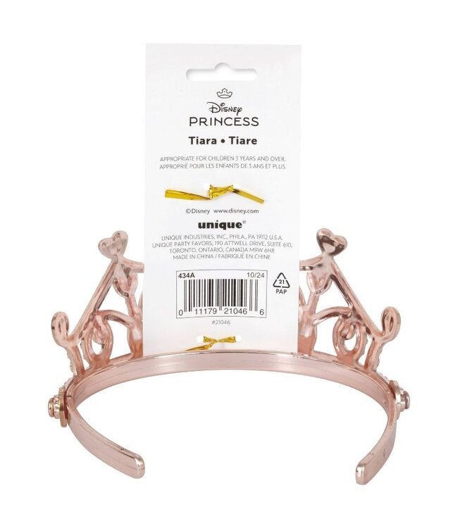 UNIQUE INDUSTRIES INC Disney Princess Rose Gold Tiara