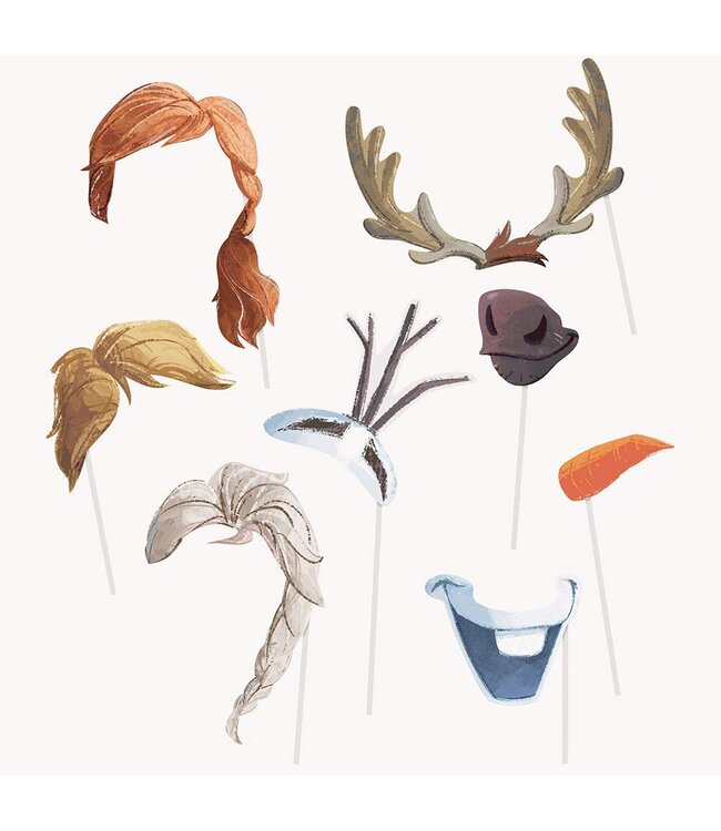 UNIQUE INDUSTRIES INC 8CT PHOTO PROPS FROZEN II