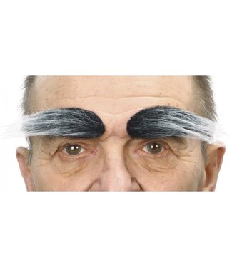 MUSTACHES EYEBROWS BLACK/GRAY