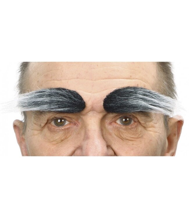 MUSTACHES EYEBROWS BLACK/GRAY